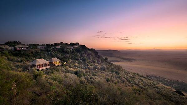 1. North-Camp-at-sunset-יחצ Angama