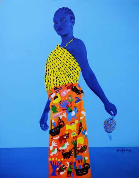 מגזין מקו ועד תרבות Every Day has the Potential to Surprise<br><br>  The impressive female images of Moufouli Bello, the expression of their inner presence, create a mesmerizing dialogue.<br><br>  And the colors? Striking! 