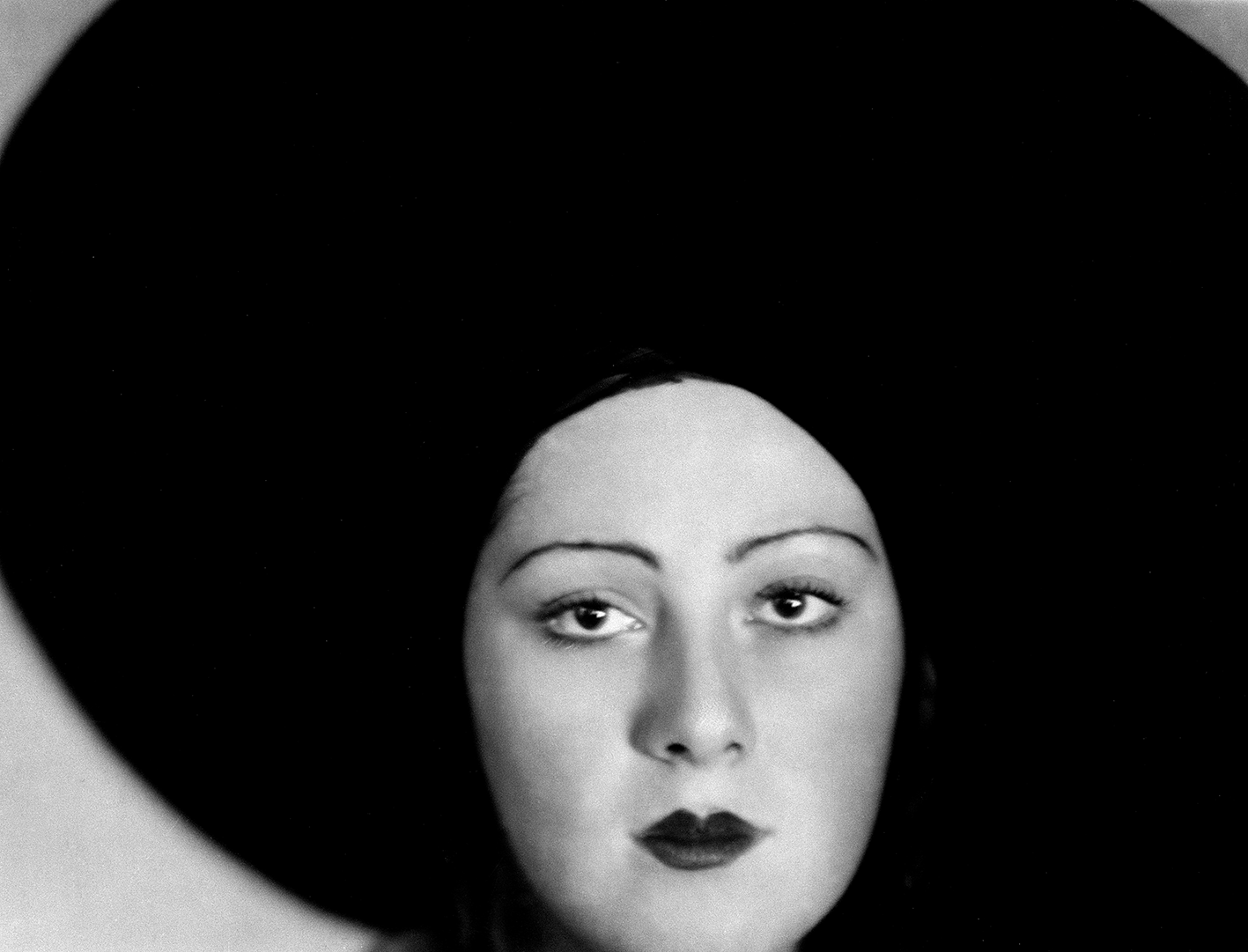 Lotte Jacobi, 1929, 1929 – ראש רקדנית, אוניברסיטת המשייר